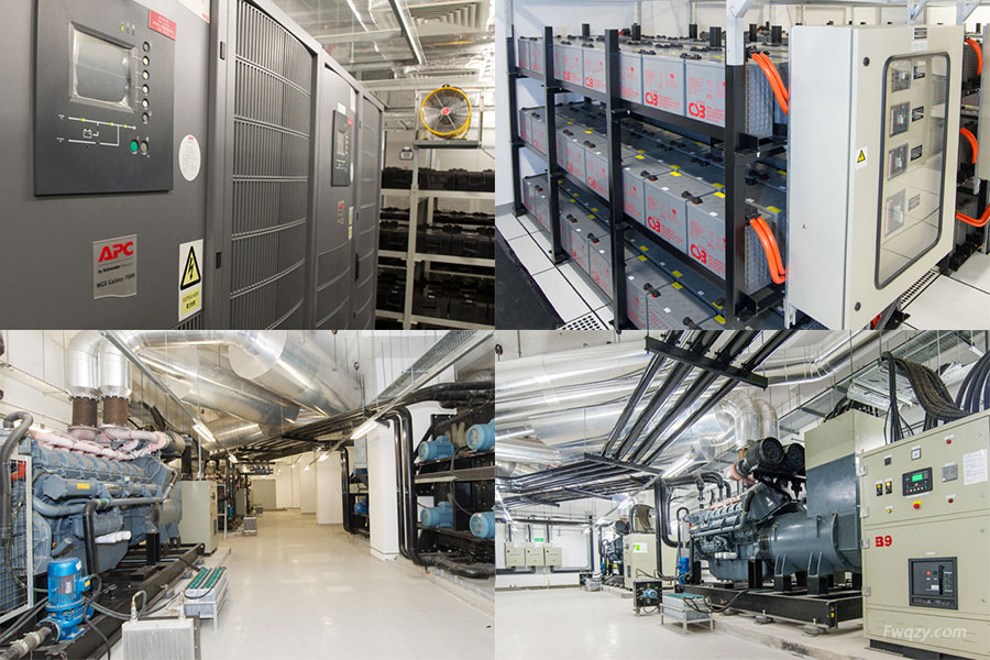 沙田数据中心电力系统和备用发电系统